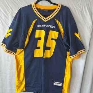 Vintage West Virginia Mountaineers Football Jersey